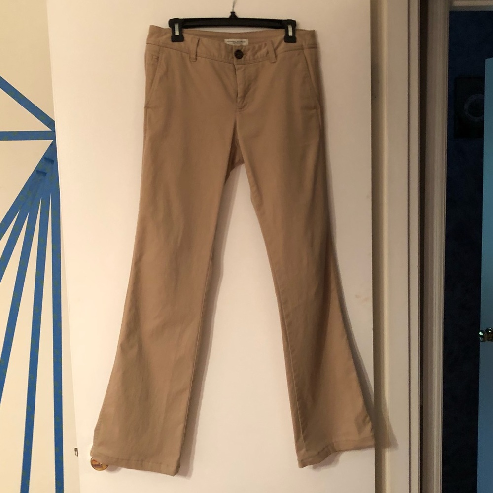 Banana Republic Khakis size 6 Long